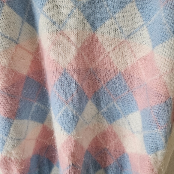 Y2k argyle sweater vest - Picture 5 of 5